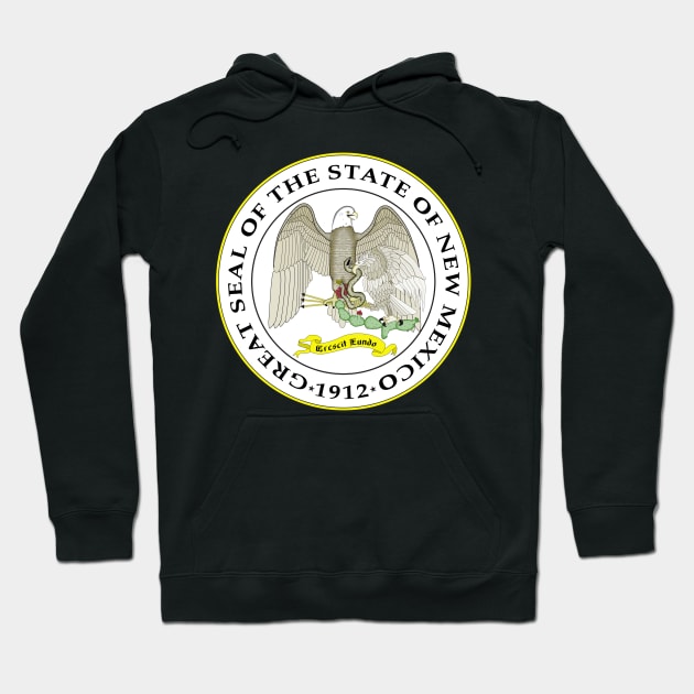 Seal of New Mexico Hoodie by Flags of the World